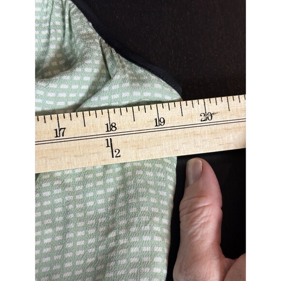 Ramy Brook Printed Taylor Maxi Dress Light Green Mint Print 14 Halter Neck Plus - Picture 10 of 15